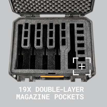 Pelican Vault Pistol Case - Pre-Cut Foam - Custom