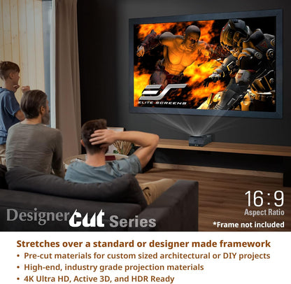 Elite Screens RM-135HW-CINEGREY5D 135-inch 8K/4K ALR Projector Screen