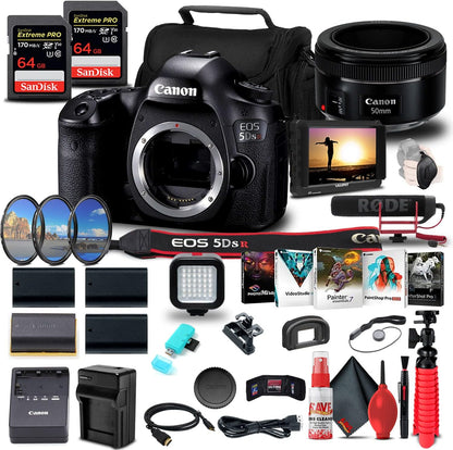 Canon 0582C002 EOS 5DS R DSLR Camera Bundle Renewed