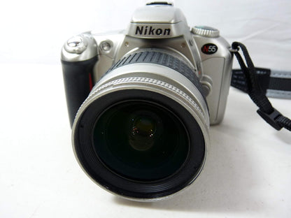 Nikon N55 35mm SLR Film Camera AF Zoom Lens Kit