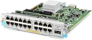 HP J9992A - HPE 20-Port PoE+ MACsec/1-Port 40GbE QSFP+ v3 zl2 Module — main product image