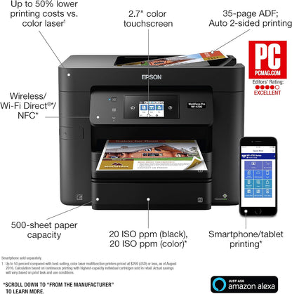 Epson C11CG01201 WorkForce Pro WF-4730 Wireless All-in-One Printer