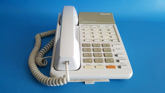 Panasonic KX-T7020 12-Line Business Phone - White