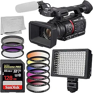 Panasonic AG-CX350 4K Camcorder Starter Bundle