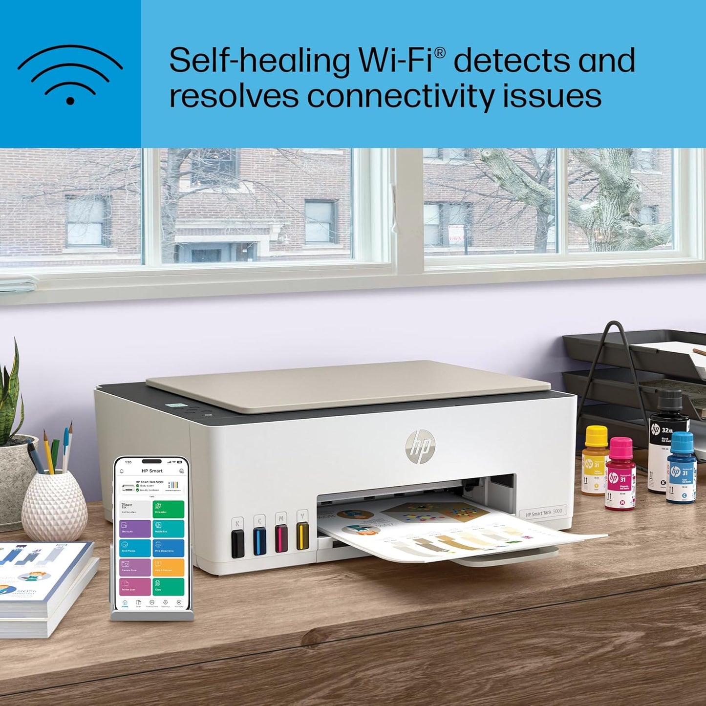 HP 5000 Smart-Tank Wireless Ink-Tank Printer