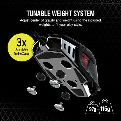 Corsair M65 RGB Ultra Tunable FPS Gaming Mouse Renewed
