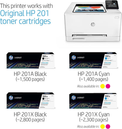 HP LaserJet Pro 200 M252dw Color Laser Printer (Renewed)