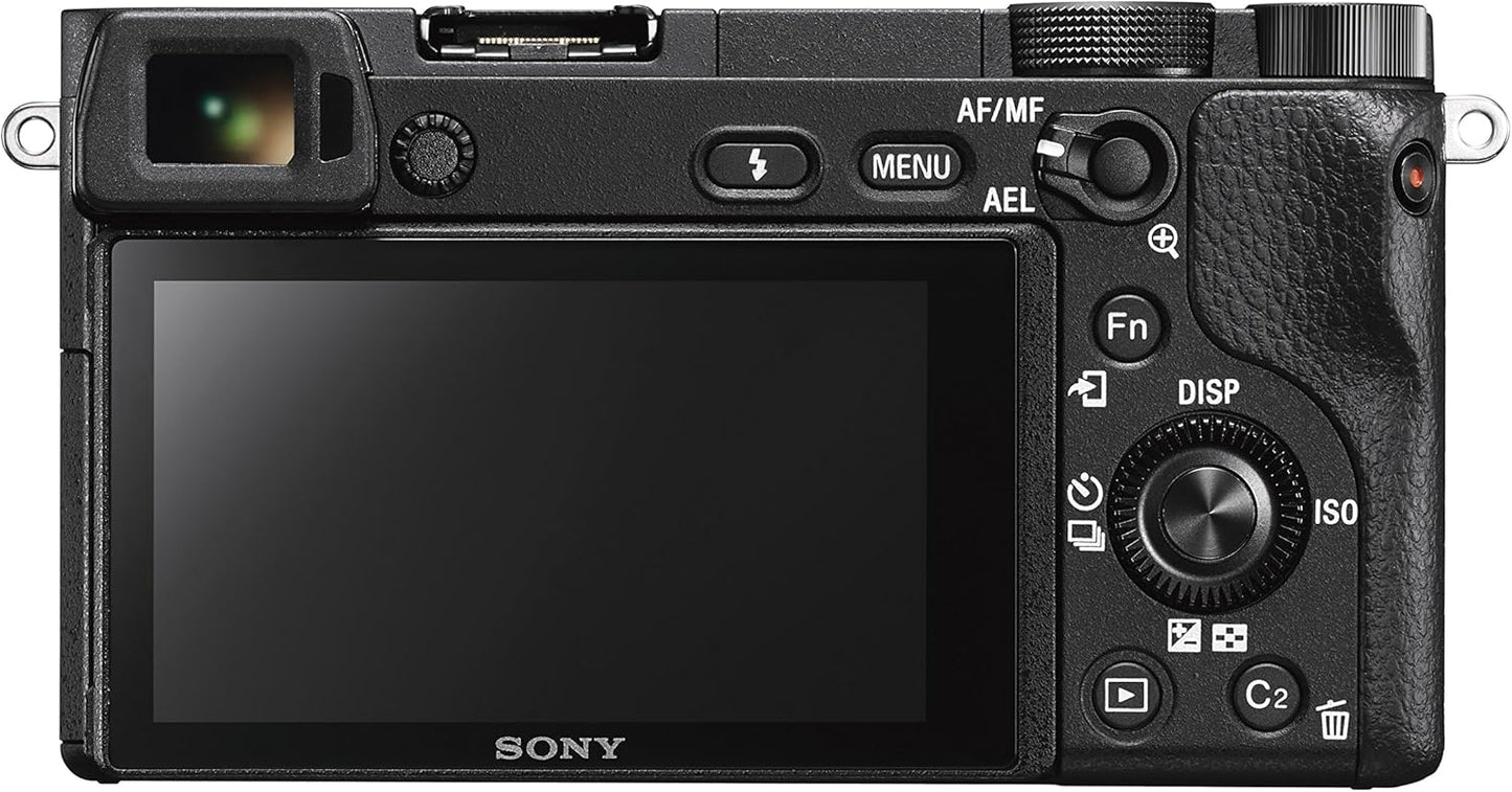 Sony ILCE6300L/B Alpha a6300 Mirrorless Camera with 16-50mm Lens