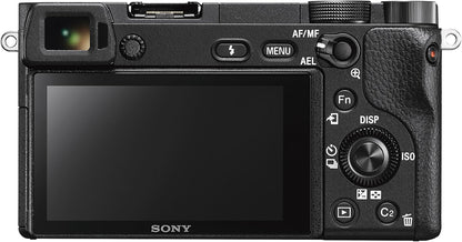 Sony ILCE6300L/B Alpha a6300 Mirrorless Camera with 16-50mm Lens