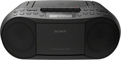 Sony CFD-S70 B Stereo CD/Cassette Boombox Black