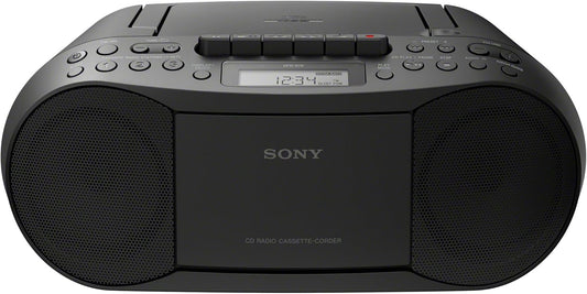 Sony CFD-S70 B Stereo CD/Cassette Boombox Black