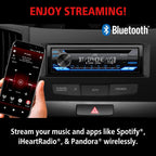 JVC KD-SR87BT Bluetooth CD Car Stereo Receiver - USB, 13-Band EQ