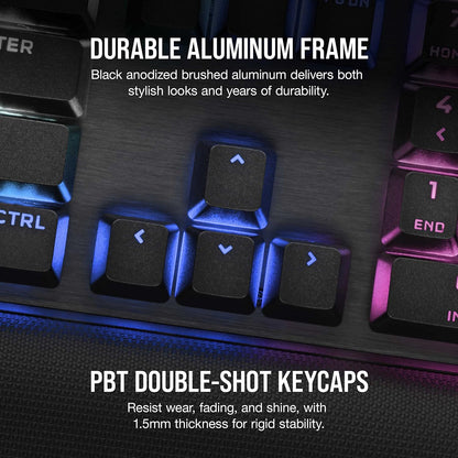Corsair CH-910D119-NA K60 RGB Pro SE Mechanical Gaming Keyboard (Renewed)