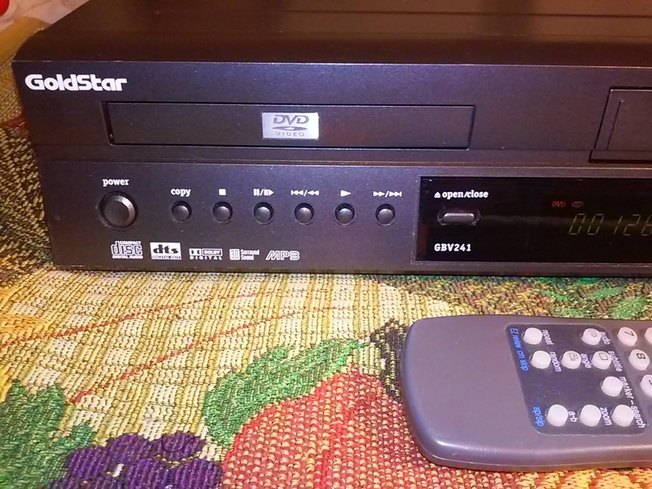LG GBV241 Goldstar DVD/VCR Combo Player