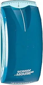 Westcott 15576 Scissor Mouse Paper Cutter Blue — main product image