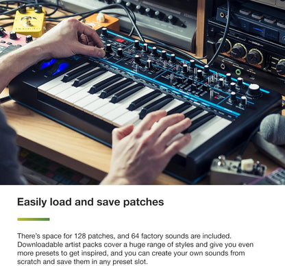 Novation AMS-BASS-STATION-II Bass Station II Analog Monosynth
