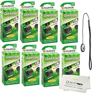 Fujifilm QuickSnap Flash 400 Disposable Camera 6-Pack