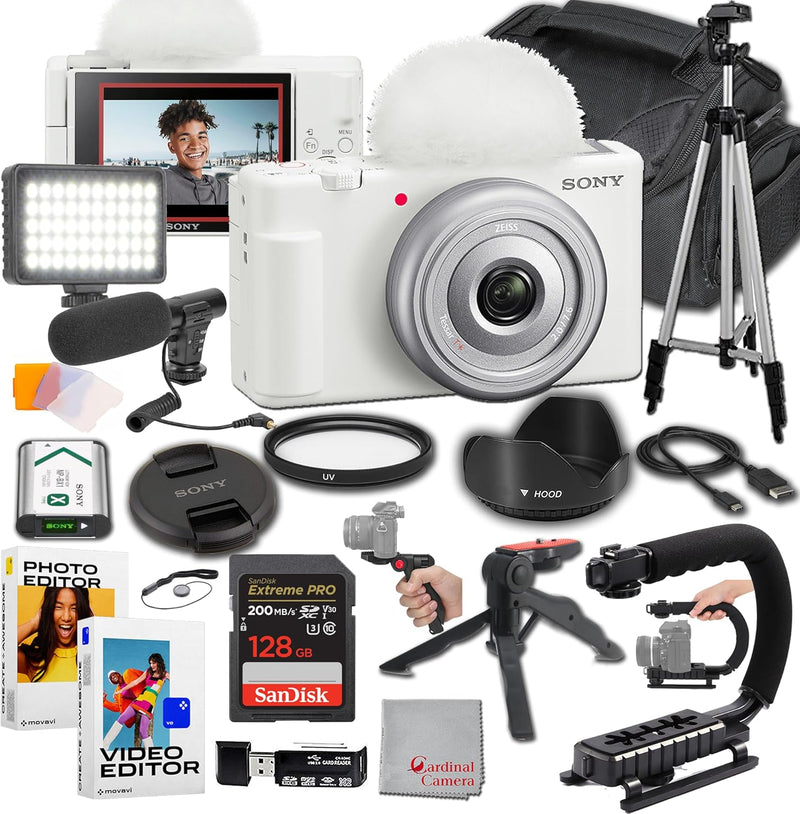 Sony ZV-1F Content Creator's Kit Mic Editing Software — main product image