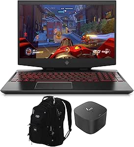 HP OMEN 15t-dh100 i7 RTX 2070 Gaming Laptop Bundle