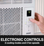 Haier QHEE06AC 6000 BTU Window Air Conditioner - Small Room Cooling