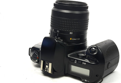 Canon EOS Rebel X Film SLR Camera 35-80mm Flash