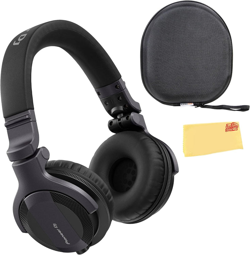 Pioneer DJ HDJ-CUE1 Black DJ Headphones Bundle — main product image