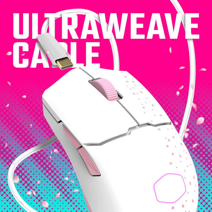 Cooler Master MM-712-WWOH2 Sakura Wireless Gaming Mouse