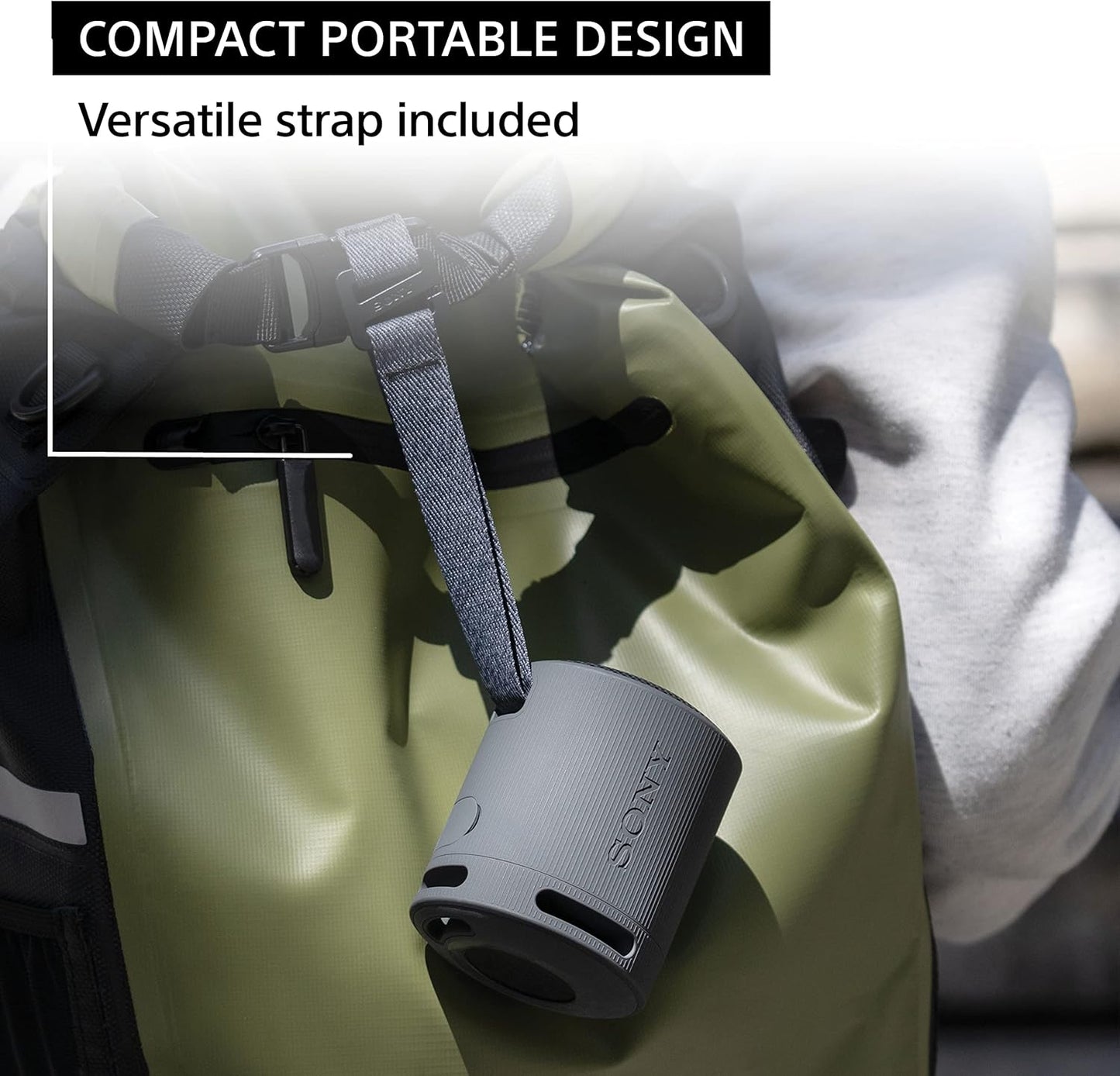 Sony SRSXB100/B Compact Wireless Bluetooth Speaker - Black