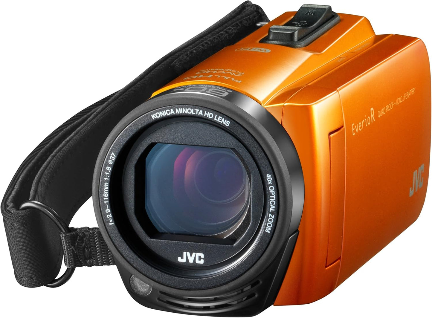 JVC GZ-RX670-D Everio R Wi-Fi Camcorder (Orange)