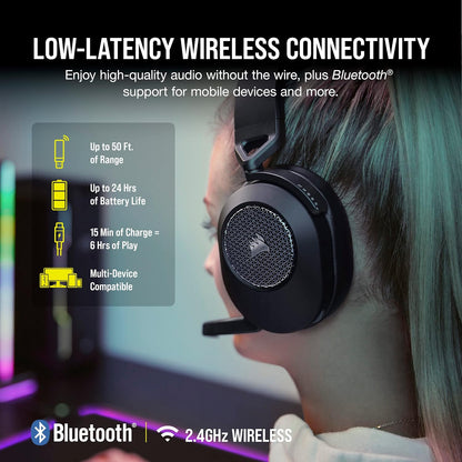 Corsair CA-9011285-NA2 HS65 Wireless Gaming Headset