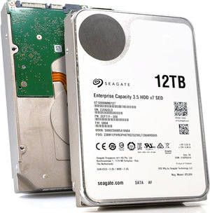 Seagate ST12000NM0127 12TB Exos Enterprise Hard Drive Renewed