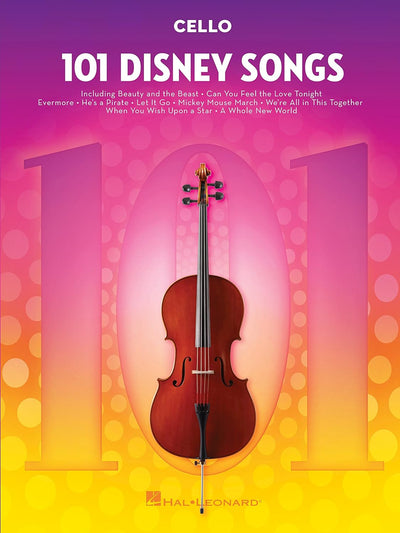 Hal Leonard Corporation 101 Disney Songs for Cello