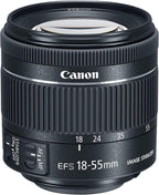 Canon EOS 800D Rebel T7i Kit - 18-55mm Lens Bundle (Renewed)
