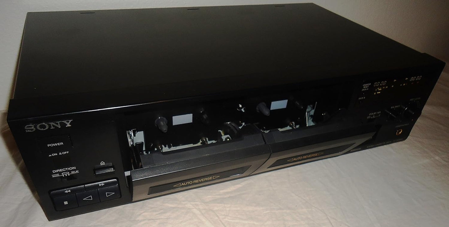 Sony TC-WR445 Dual Cassette Tape Deck