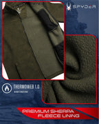 Spyder Brushed Heather Fleece Zip Jacket