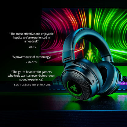 Razer Kraken V3 Pro: Wireless Haptic Gaming Headset (Renewed)