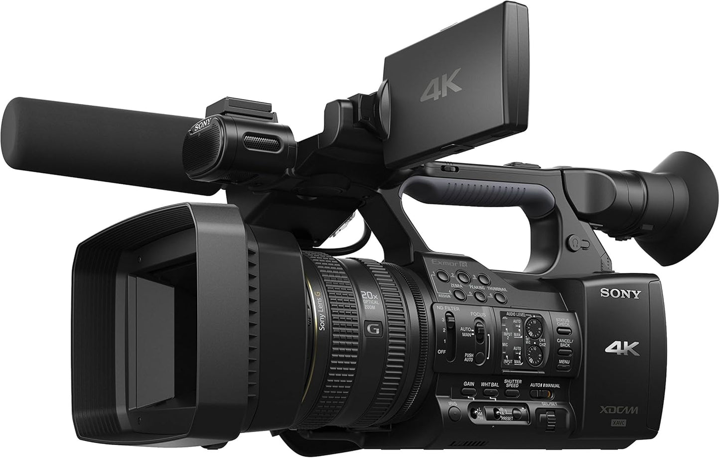 Sony PXWZ100 4K Handheld XDCAM Camcorder