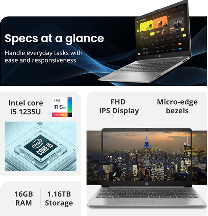 HP 250 G9 Business Laptop i5 16GB RAM 1TB SSD