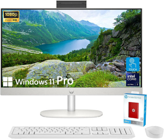 HP HP 27 All-in-One Intel Core Ultra 7 Touchscreen Desktop