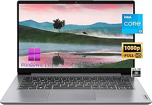 Lenovo 2023 IdeaPad 3i 14" FHD i3 8GB 128GB SSD Laptop