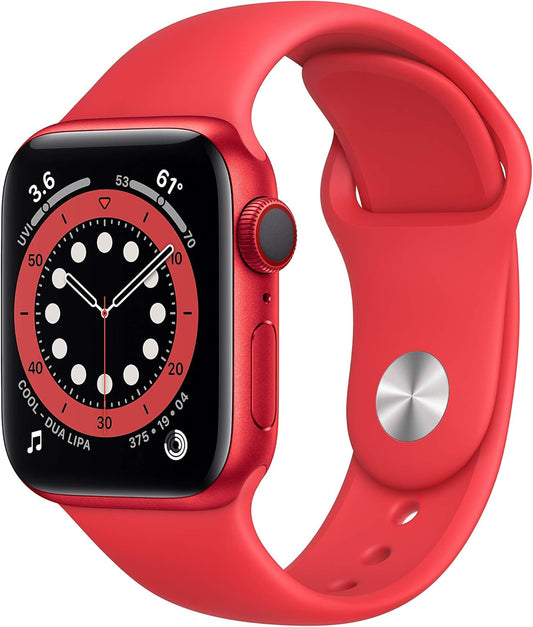 Apple A2293 Watch Series 6 GPS + Cellular 40mm RED Renewed