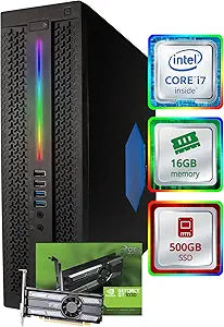 HP 800 G2 Elite i7 GT 1030 Gaming PC (Renewed)