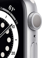Apple Series 6 40mm GPS Watch Silver Renewed