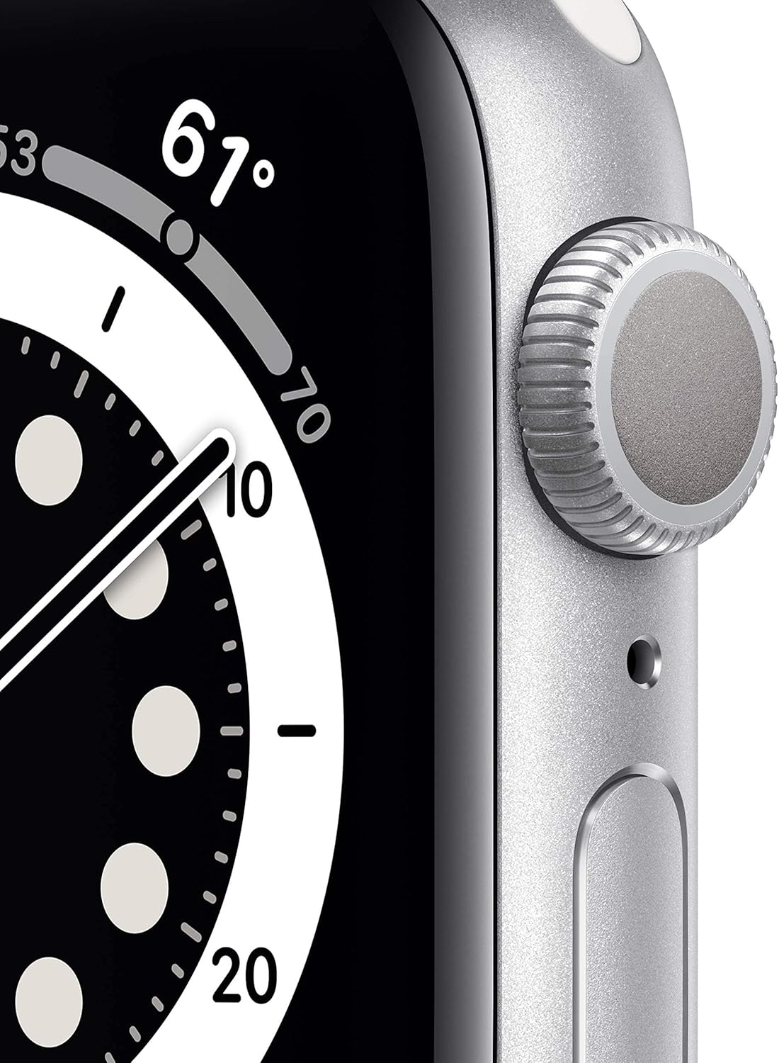 Apple Series 6 40mm GPS Watch Silver Renewed