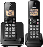 Panasonic KX-TGC382B Dect 6.0 2-Handset Landline Phone Renewed