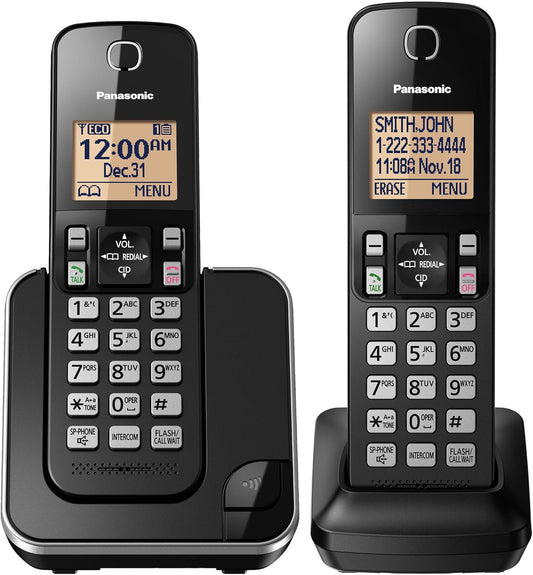 Panasonic KX-TGC352B Expandable Cordless Phone - 2 Handsets