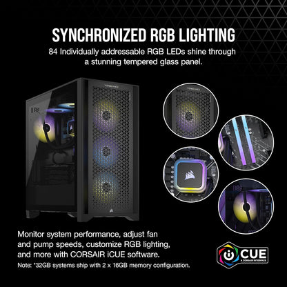 Corsair CS-9050086-NA Vengeance i7500 RTX 4080 Super Gaming PC