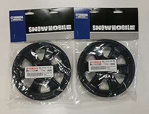 Yamaha 22K-13595-00-00 Rear Axle Guide Wheel Spoked - 2 Pack — main product image