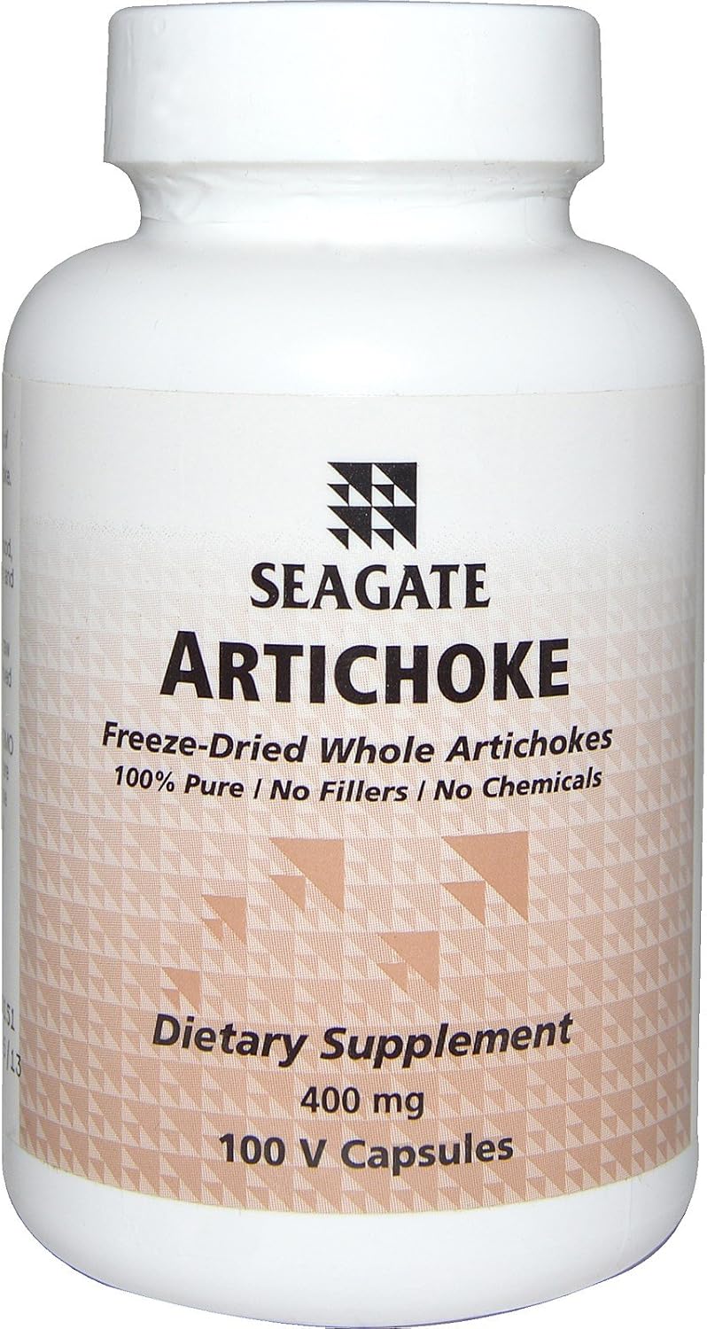 Seagate Artichoke 400mg Capsules - Digestive Aid (2 x 100 Pack) — main product image