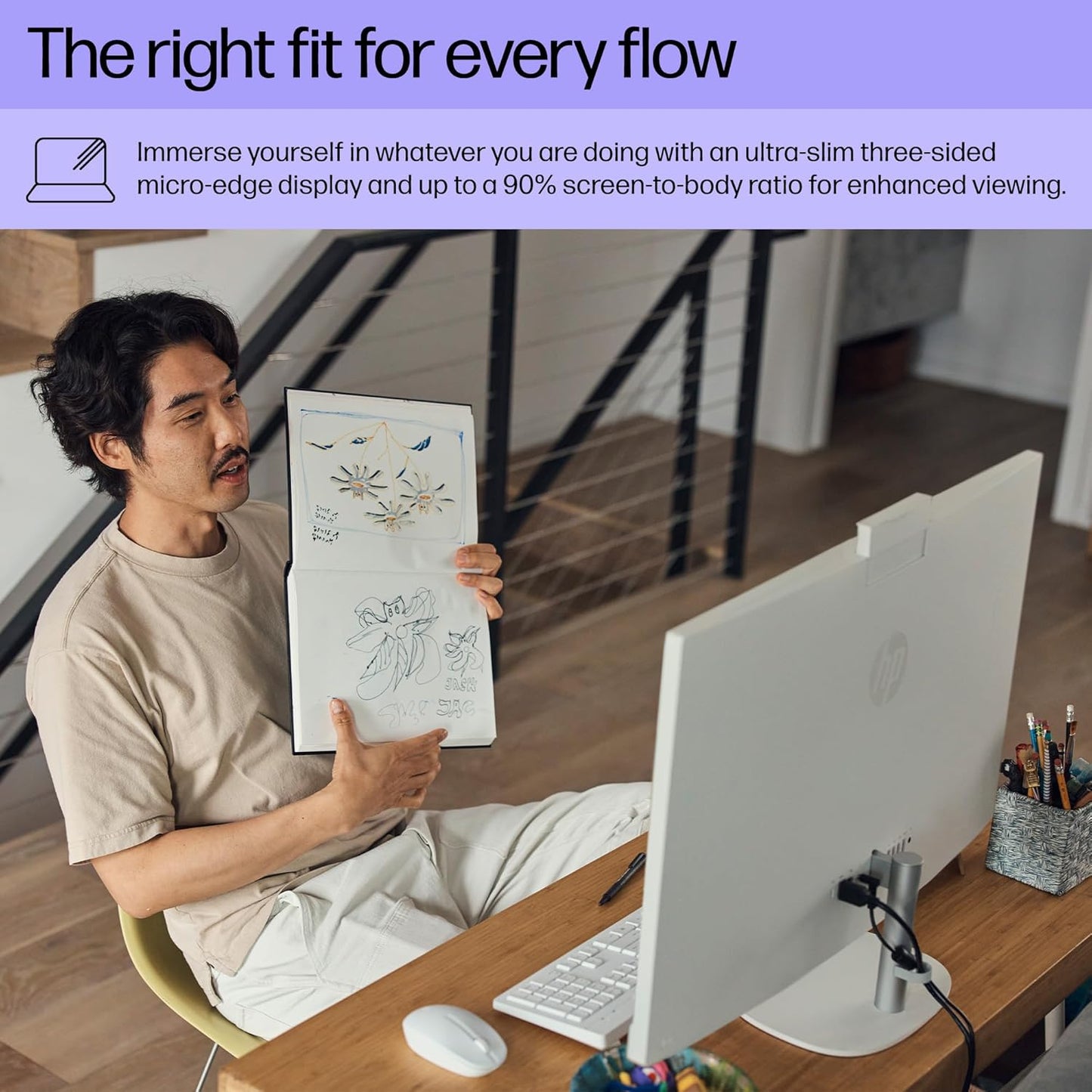 HP 7G9S3AA#ABA 27-inch All-in-One Desktop PC with Intel i5